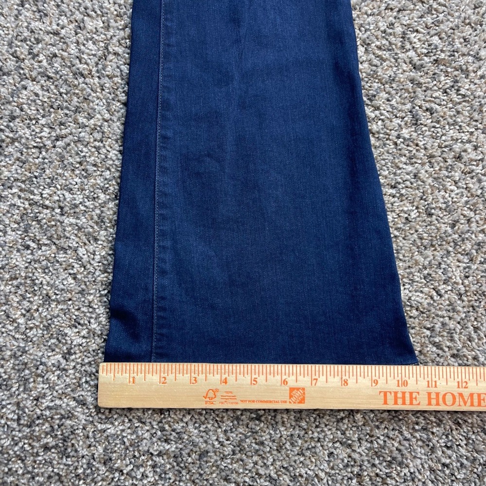PAIGE Dark Wash High Rise Wide Leg Jeans Size 28 - Picture 9 of 10